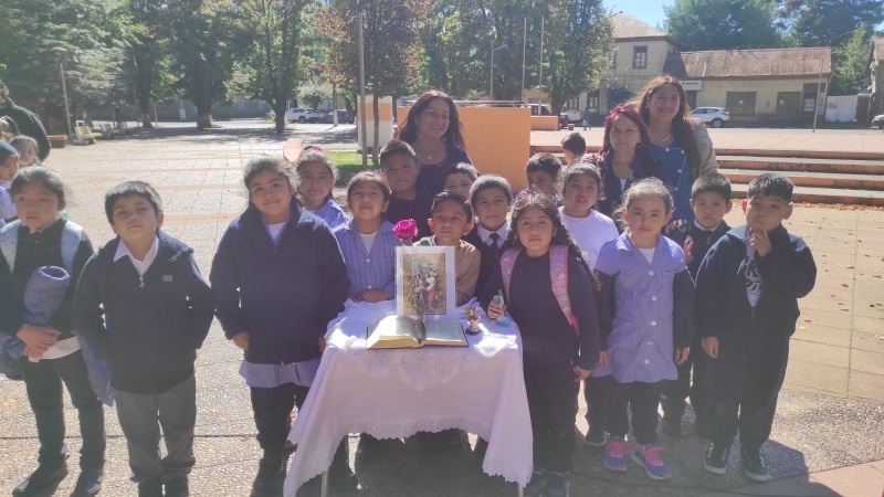 Vía Crucis en espacio abierto